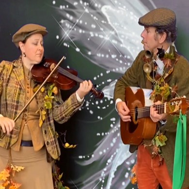 Herfst Muzikanten