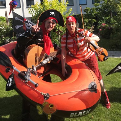 Muzikale Piratenboot